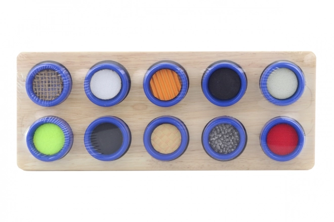 Planche tactile en bois