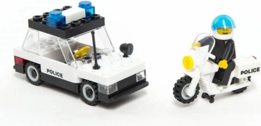 Cheva Jeu de construction Patrouille de Police