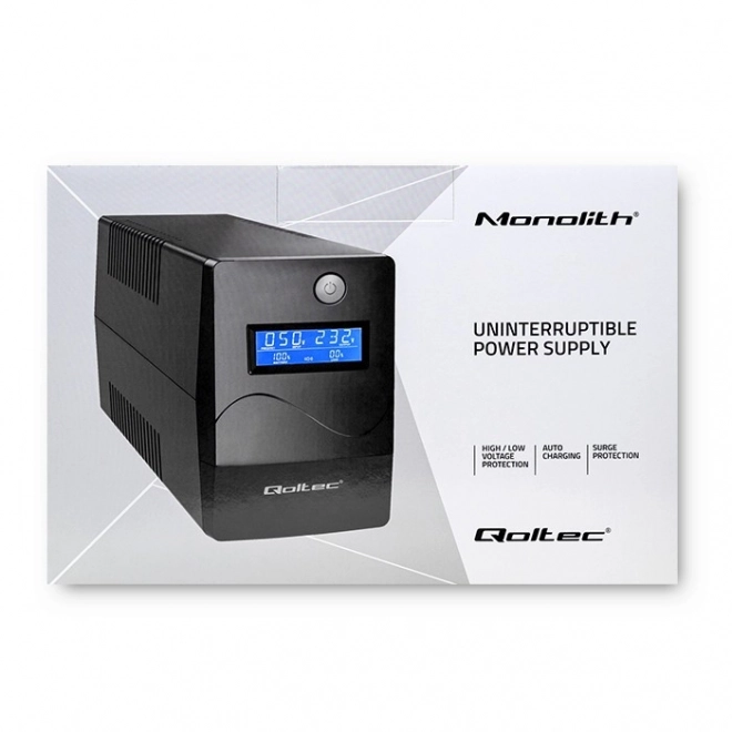 Alimentation de secours UPS Monolith 650VA 360W LCD USB RJ45