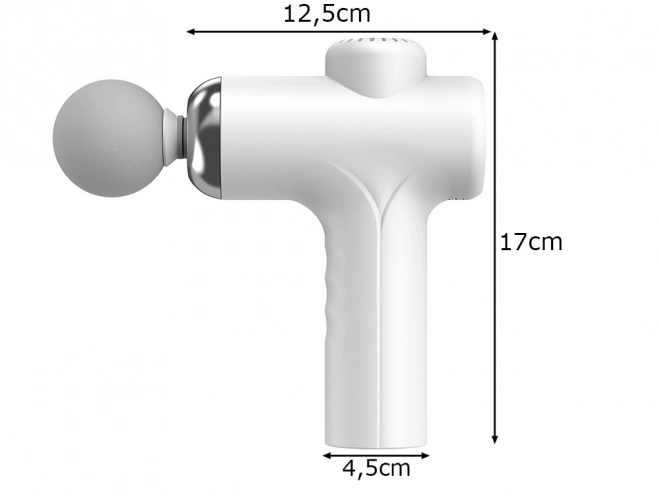 Pistolet de massage avec design ergonomique