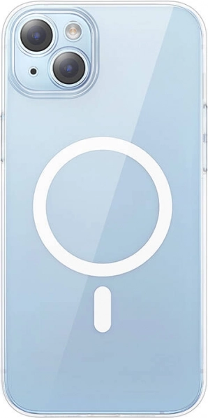 Baseus Crystal coque magnétique pour iPhone 14 Plus + verre trempé