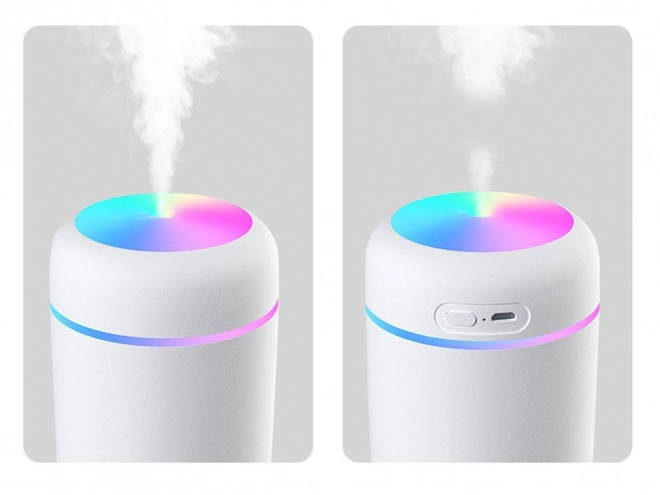 Mini humidificateur d'air et diffuseur d'arômes USB avec éclairage RGB