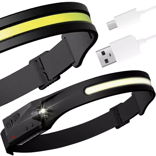 Lampe Frontale LED USB Trizand 21652