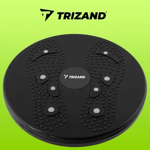 Trizand 4849 Disque Rotatif Twister - magnétique noir