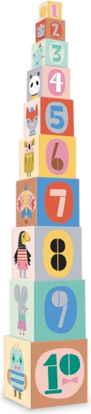 Apprendre en jouant : nombres 1–10 et animaux adorables
