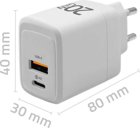 Double port pour une charge simultanée