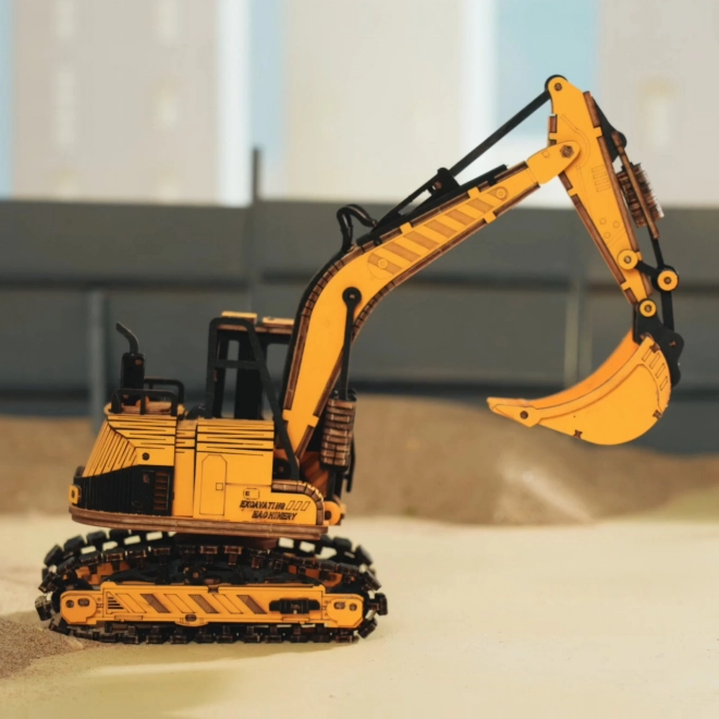 Puzzle 3D en bois RoboTime - Pelle