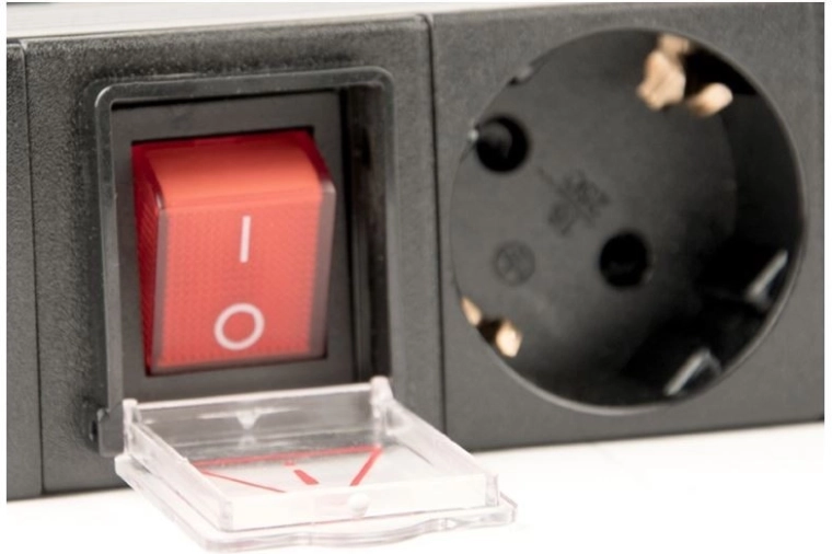 Commande sûre grâce à l’interrupteur avec capuchon