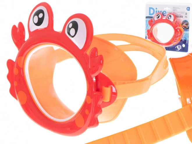 Lunettes de plongée pour enfants avec masque CRAB