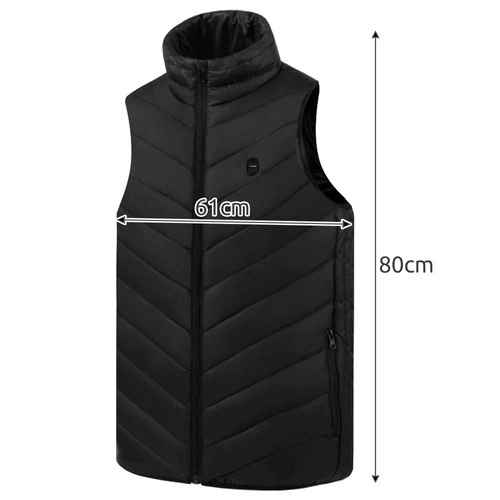 Gilet chauffant XL USB Trizand 22128