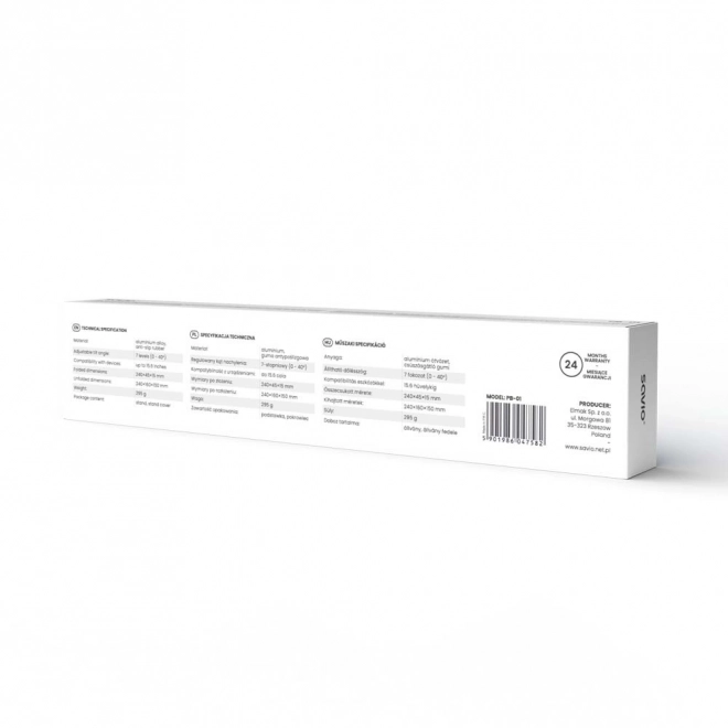 SAVIO PB-01 support pliable pour ordinateur portable
