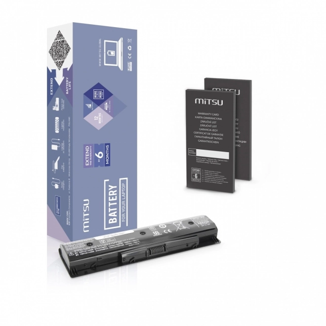Batterie pour ordinateur portable HP Pavilion 14, 15, 17 Li-ion 4400mAh