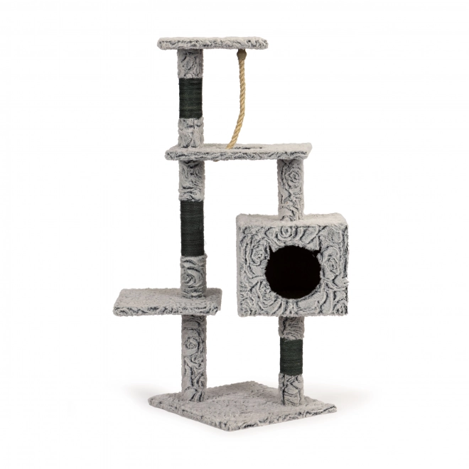 Grand griffoir pour chats avec maisonnettes