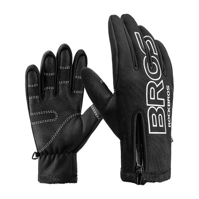 Gants de cyclisme Rockbros noirs