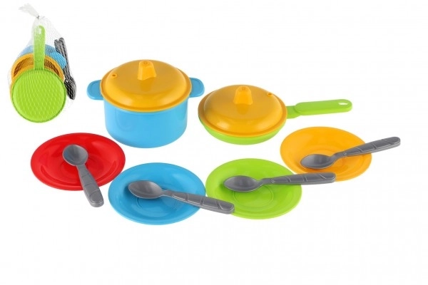 Ensemble de cuisine coloré pour enfants 12 pcs