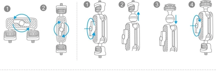 Structure de positionnement flexible