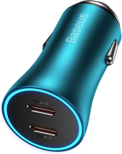 Double USB‑C puissance jusqu’à 40 W