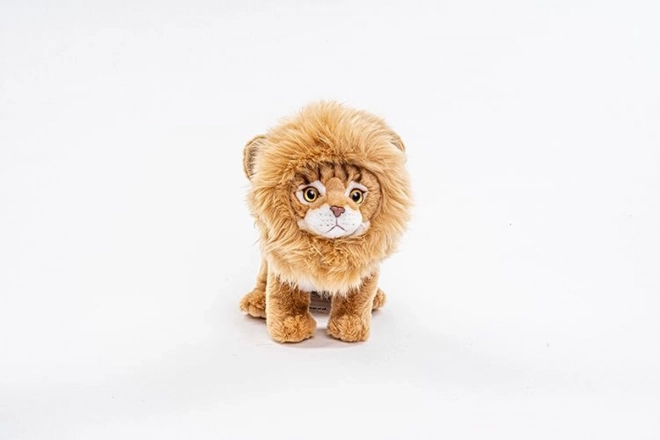 Chat en Peluche avec Crinière 30 cm - ÉCOLOGIQUE