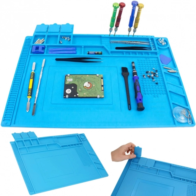 Tapis de service en silicone pour soudure 45x30 cm