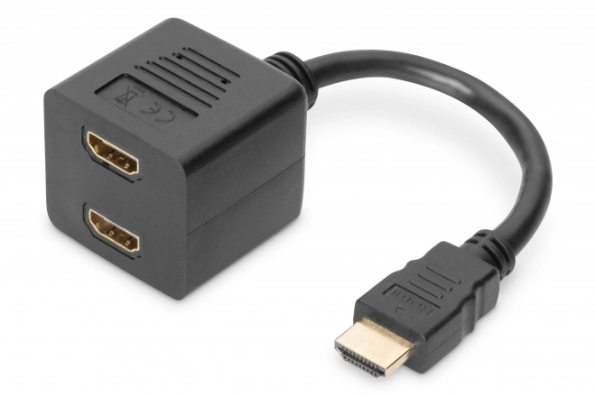 Splitter HDMI passif Full HD 0,2m noir