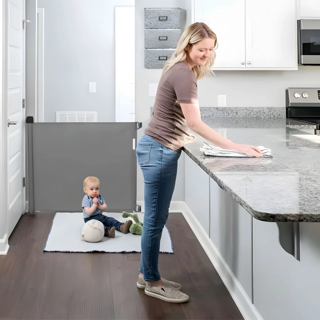 Barrière de sécurité ECOTOYS pour escaliers et portes