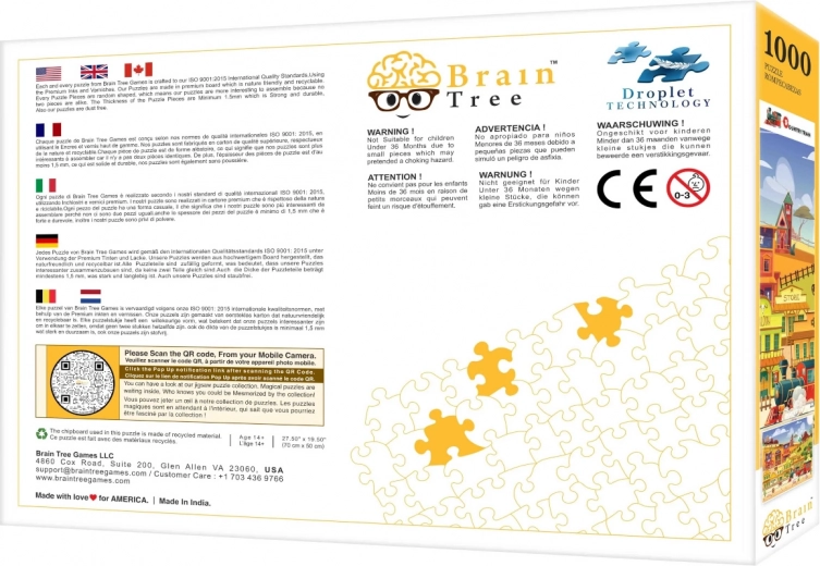 Formes aléatoires uniques des pièces