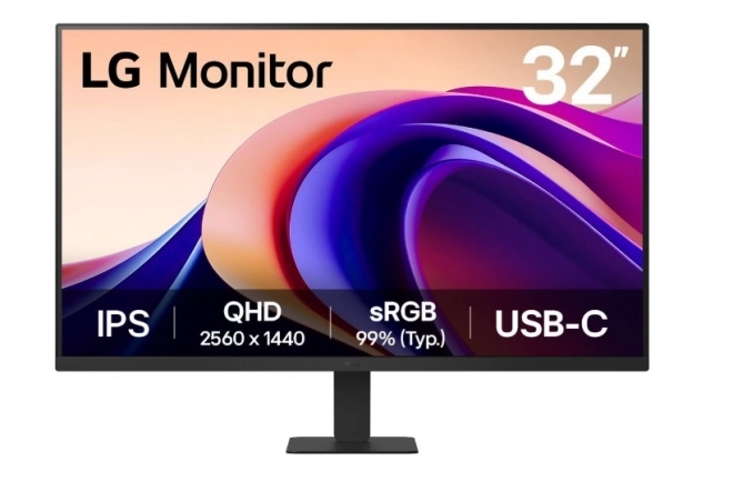 Moniteur LG 31,5" QHD 100Hz IPS HDR10