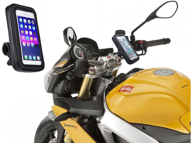 Support téléphonique étanche pour vélo pivotant à 360°