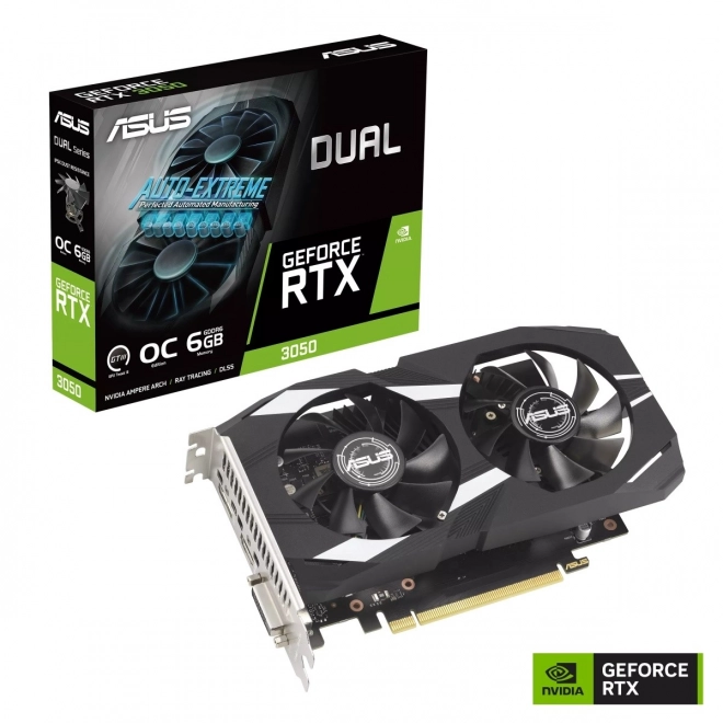 Carte graphique ASUS GeForce RTX 3050 Dual OC 6GB GDDR6