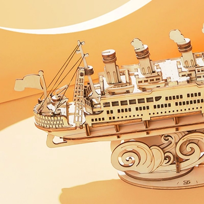 Bateau de croisière - Kit de construction en bois 3D