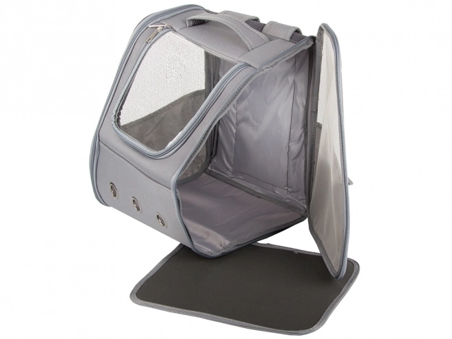 Sac à dos pour animaux de compagnie avec ventilation et fenêtre