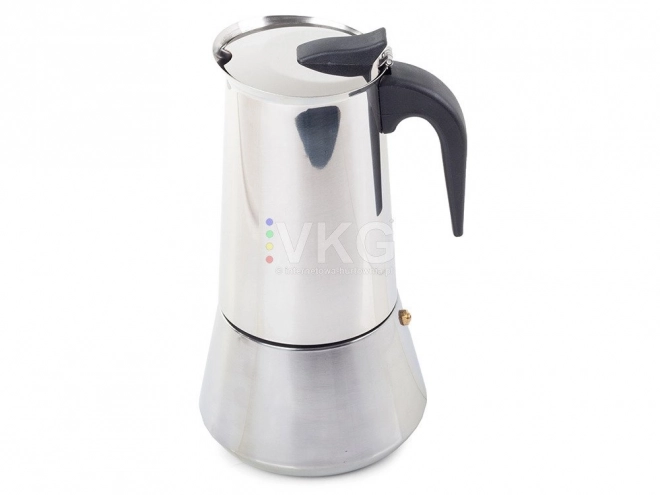 Cafetière italienne moka 12 tasses 600 ml acier inoxydable