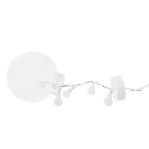 Rideau lumineux 108LED USB - blanc froid KŚ19770