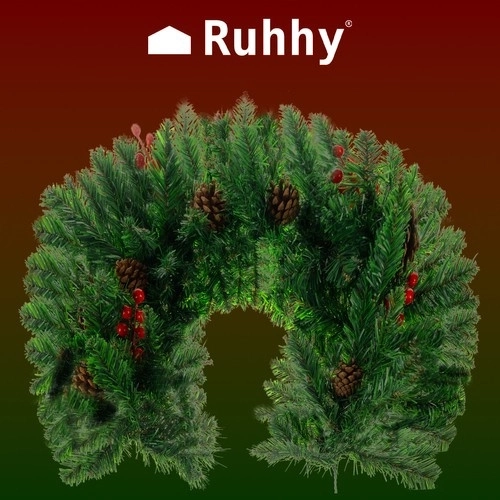 Guirlande de Noël pour sapin 1m Ruhhy 22327