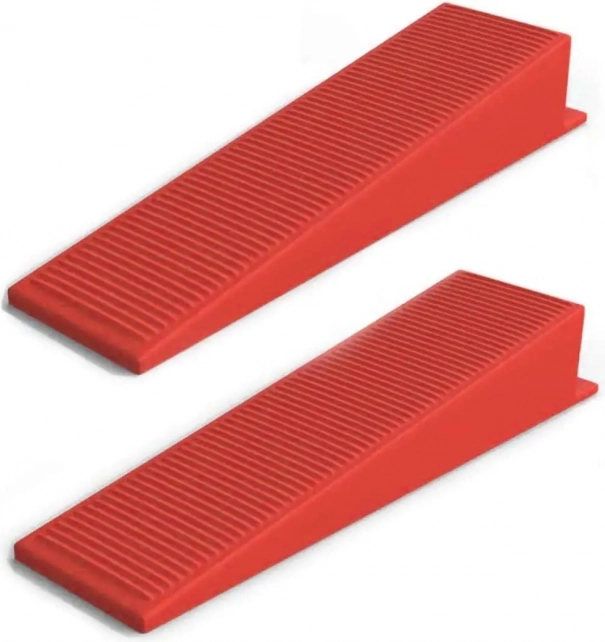 Lot de 100 cales de nivellement pour la pose de carrelage