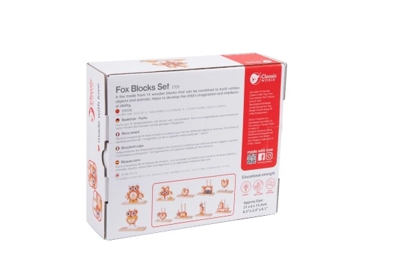Puzzle en bois - Renard