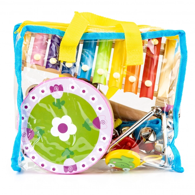 Ensemble musical 14 instruments + sac Ecotoys