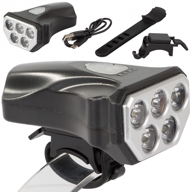 Phare LED avant pour vélo USB