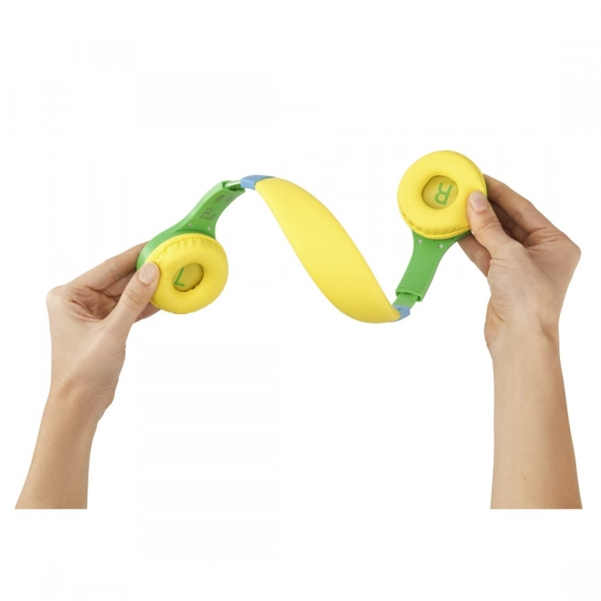 Casque audio pour enfants Kids Guard avec limitation de volume, vert
