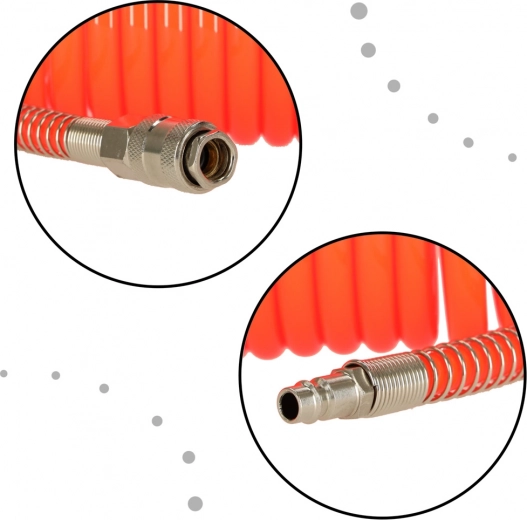 Embouts métalliques et raccords rapides résistants
