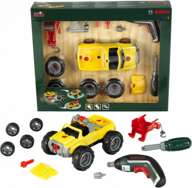 Set voiture 3‑en‑1 avec tournevis