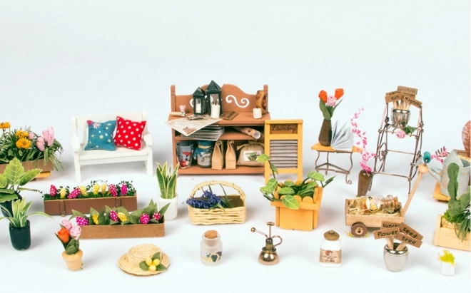Le jardin de Miller - Maison miniature à faire soi-même