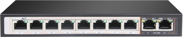 Extralink Perses commutateur Gigabit PoE 8 ports