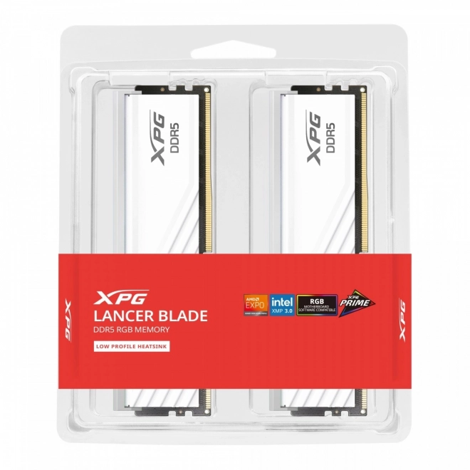 Mémoire XPG Lancer Blade DDR5 32GB RGB blanc