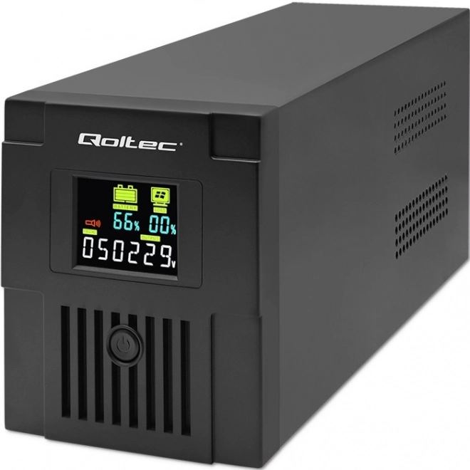 Source d'alimentation de secours Qoltec UPS 2000VA 1200W avec LCD et USB