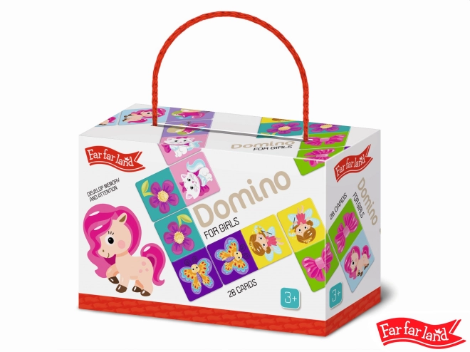 Far Far Land Domino pour filles