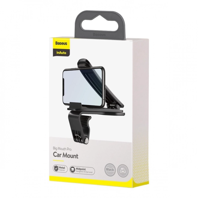 Support de voiture Baseus Big Mouth Pro noir