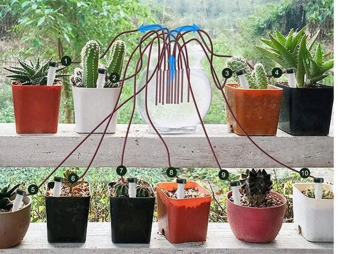 Système d'arrosage pour jardinières