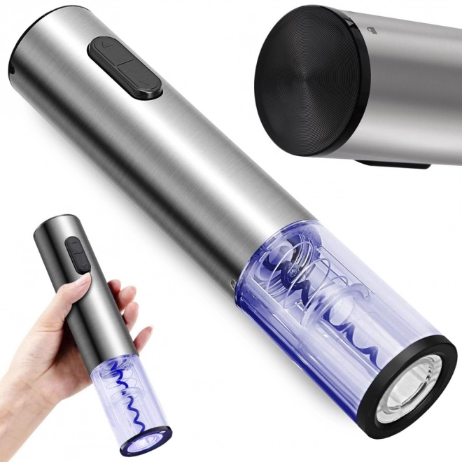 Ouvre-bouteille électrique pour vin avec éclairage LED