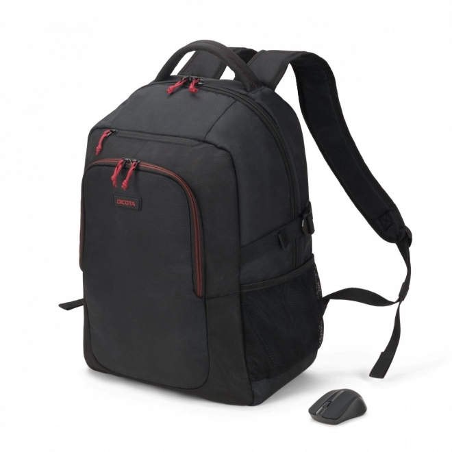 Sac à dos pour ordinateur portable 15,6 avec souris sans fil